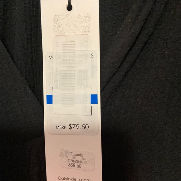 NWT ~ Calvin Klein Blouse Sz. XL - Picture 4 of 6